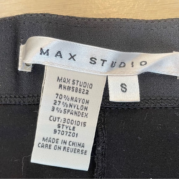 NWOT MAX STUDIO High-Waisted Leggings - Picture 3 of 5